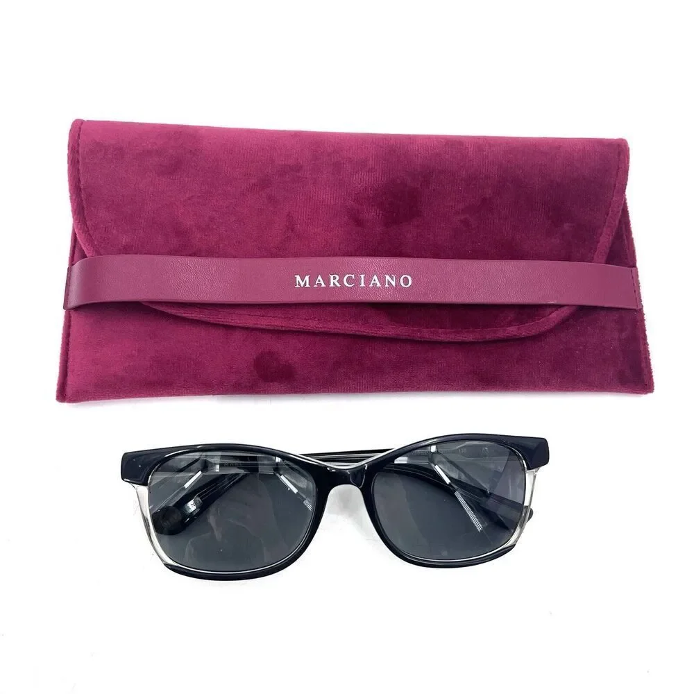 Marciano By Guess GM0288 003 Black Eyeglasses Frame 53-17-135 & Case